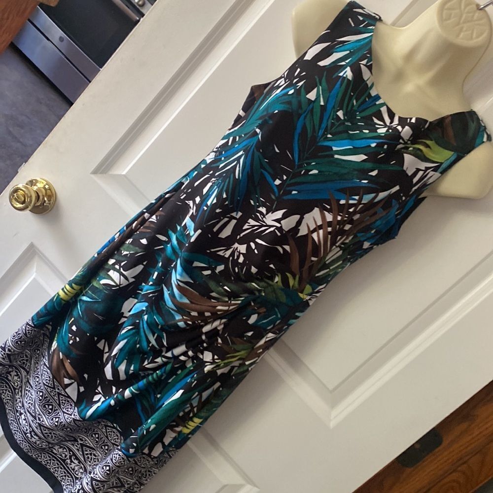 Designer Fashion Tropical Party Casual Special Occasion Dress 4 - Picture 2 of 13